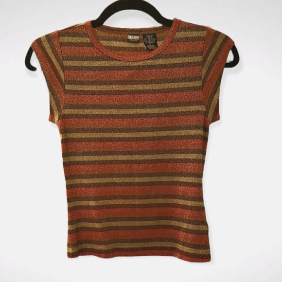 GUESS Jeans Fitted Sleeveless Top - Small - Picture 2 of 6